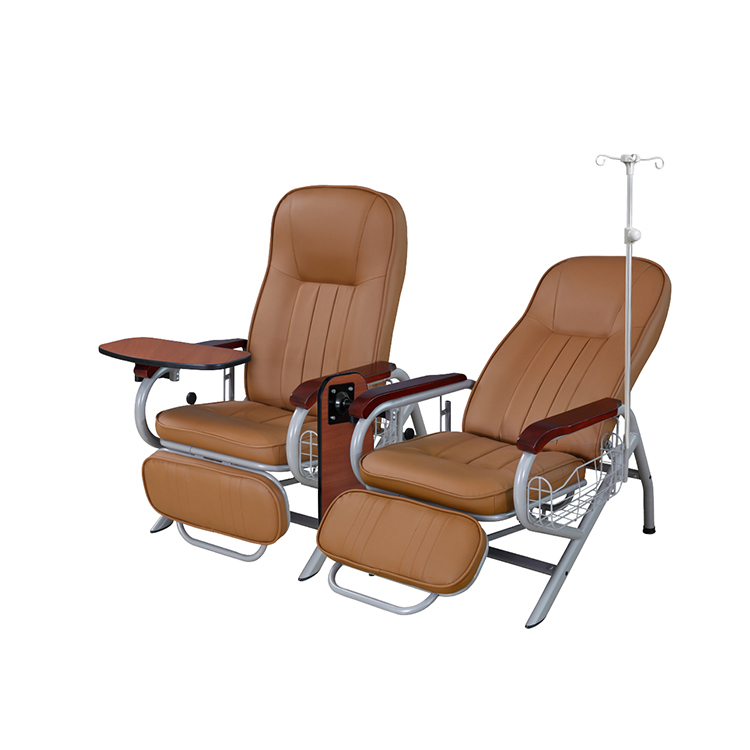 Comfortable Adjustable Reclining Chair Hospital Patient Transfusion Infusion Medical Recliner