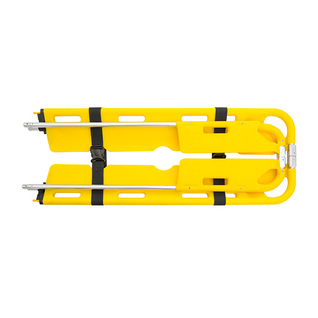  Rescue Spinal Scoop Stretcher with Straps in Hospital
