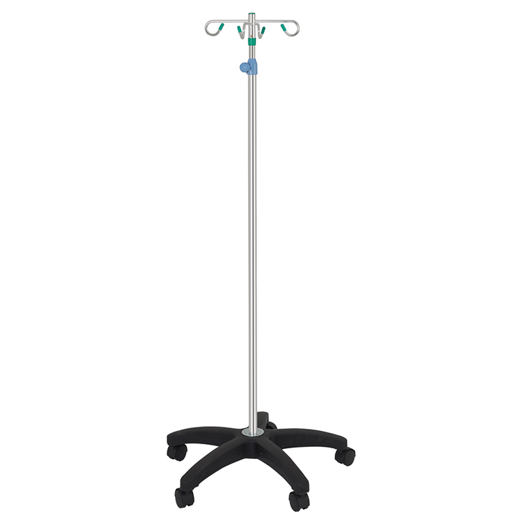 PP Frame Mobile Base for Hospital Infusion/IV Pole Drip Stand