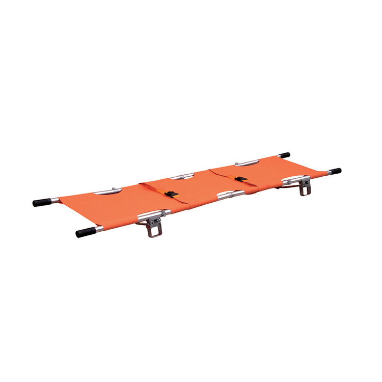 Folding Stretcher Aluminum Alloy Emergency Medical Sub Folding Extrication Stretcher