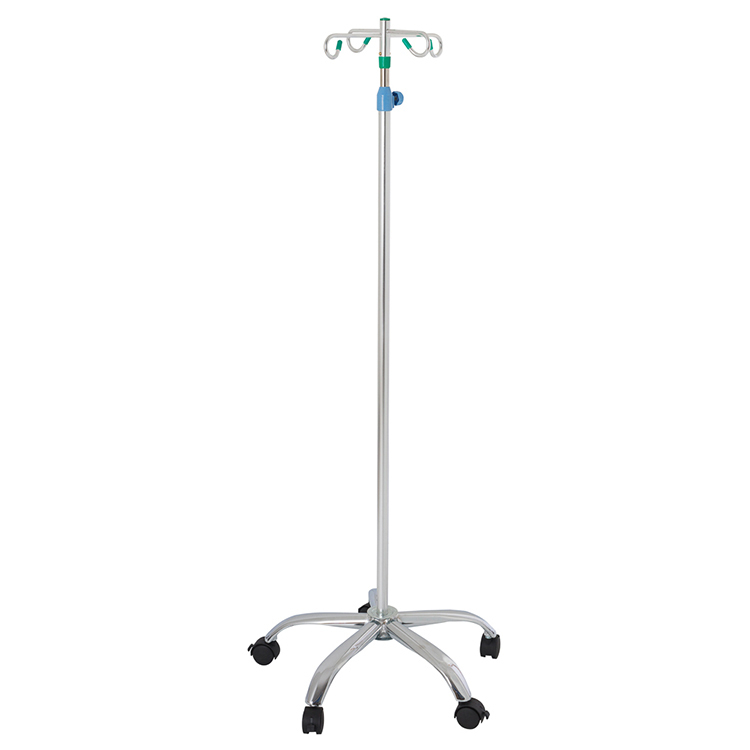 PP Frame Mobile Base for Hospital Infusion/IV Pole Drip Stand