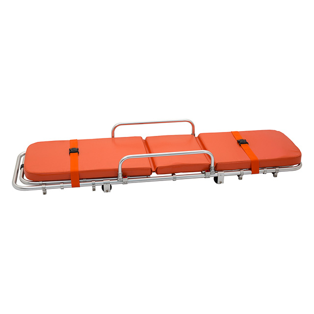 Factory Price Aluminum Alloy Hospital Medical Foldable Stretcher