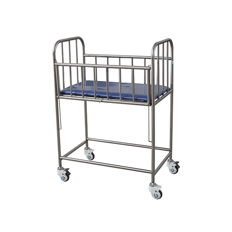 Steel shop baby cot