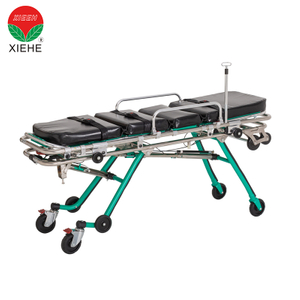 New Adjustable Transport Ambulance Stretcher with Soft Mattress