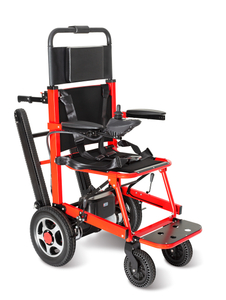 残疾人士便携式电动爬楼梯折叠式轮椅