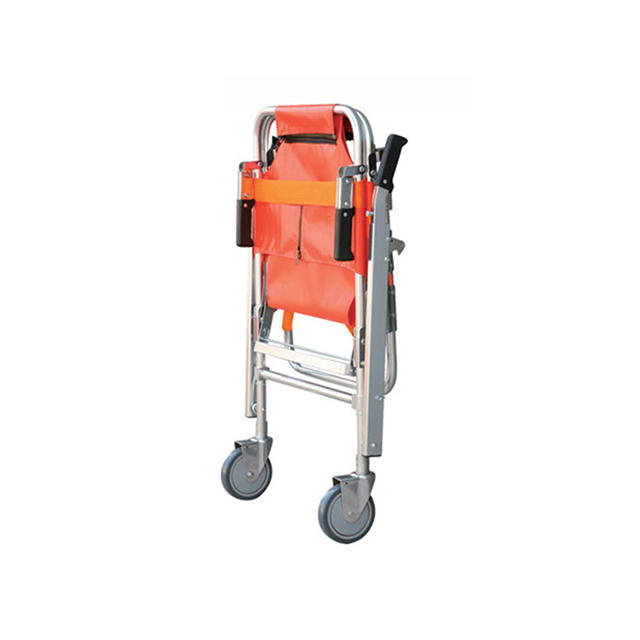 Aluminum Alloy Portable Folding Stair Stretcher With Wheel