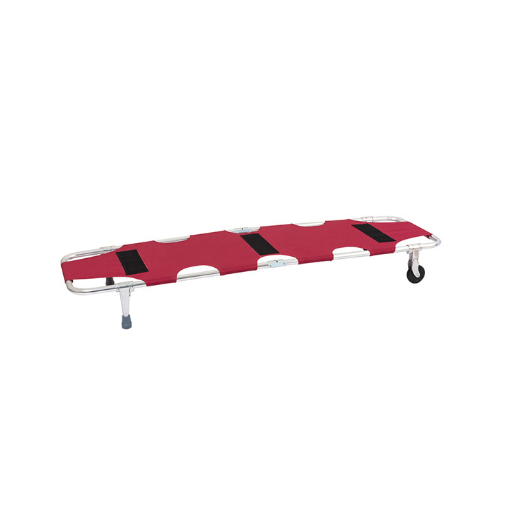  Aluminum Alloy loading hospital ambulance stretcher folding medical equipment hospital type device