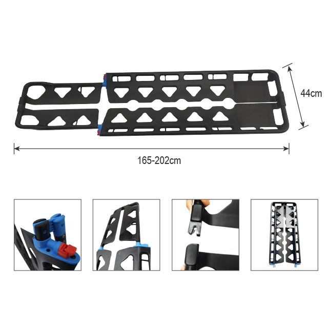 Carbon Fiber Scoop Stretcher Of Fracture Critical Patients.