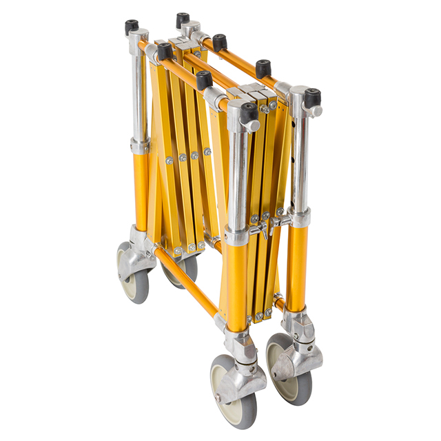 Golden Steel Church Trolley for Funeral Home
